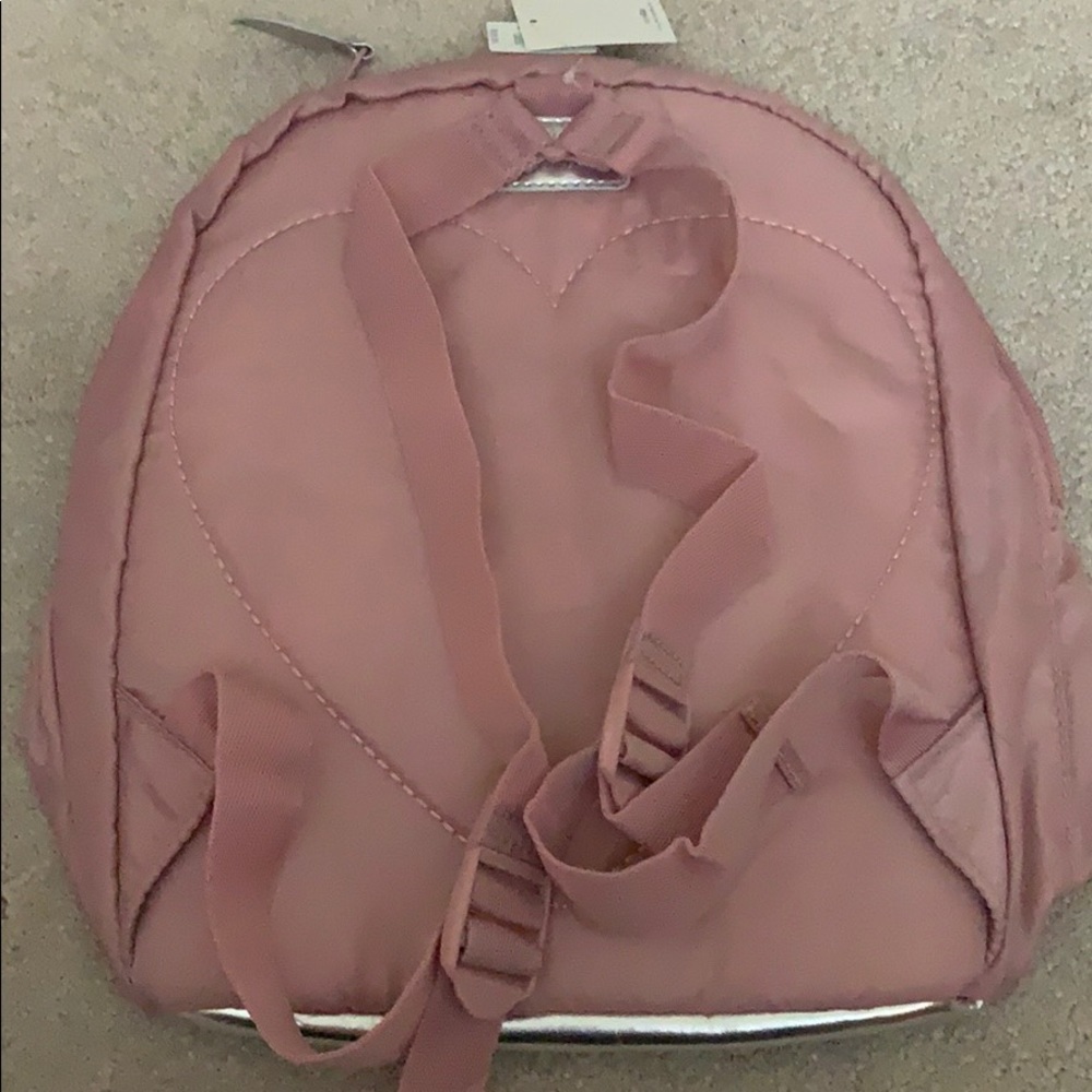 Pink flower backpack - Picture 2 of 2
